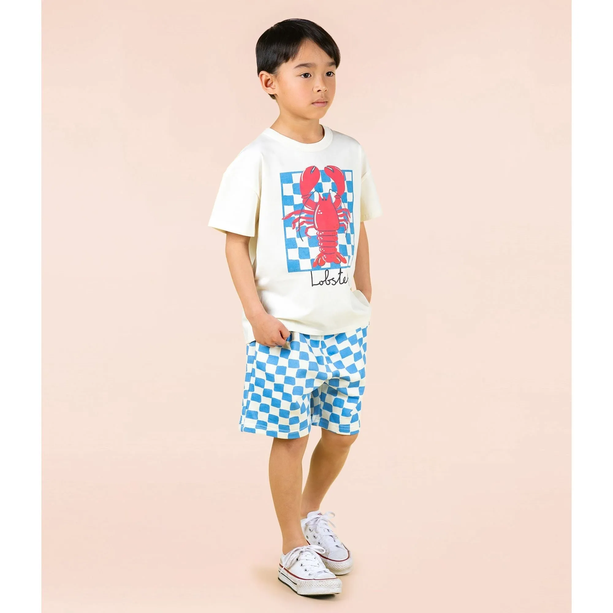 Blue Checker Shorts