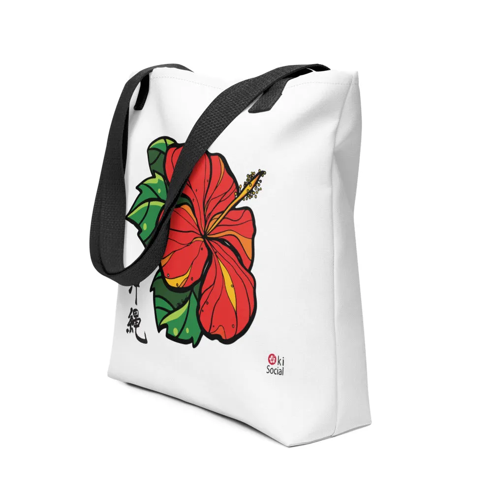 Hibiscus Large Tote