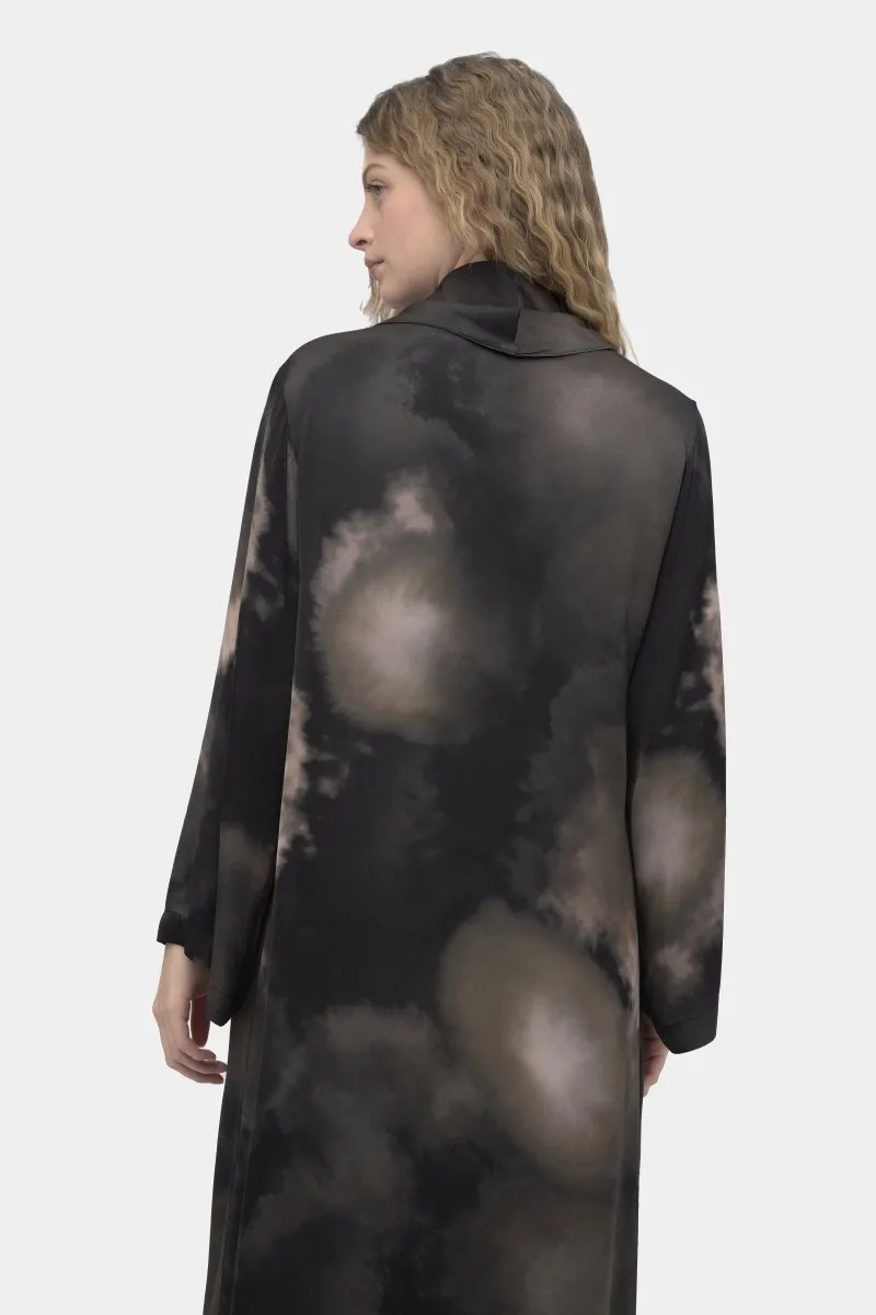 Tie-Dye Long Kimono