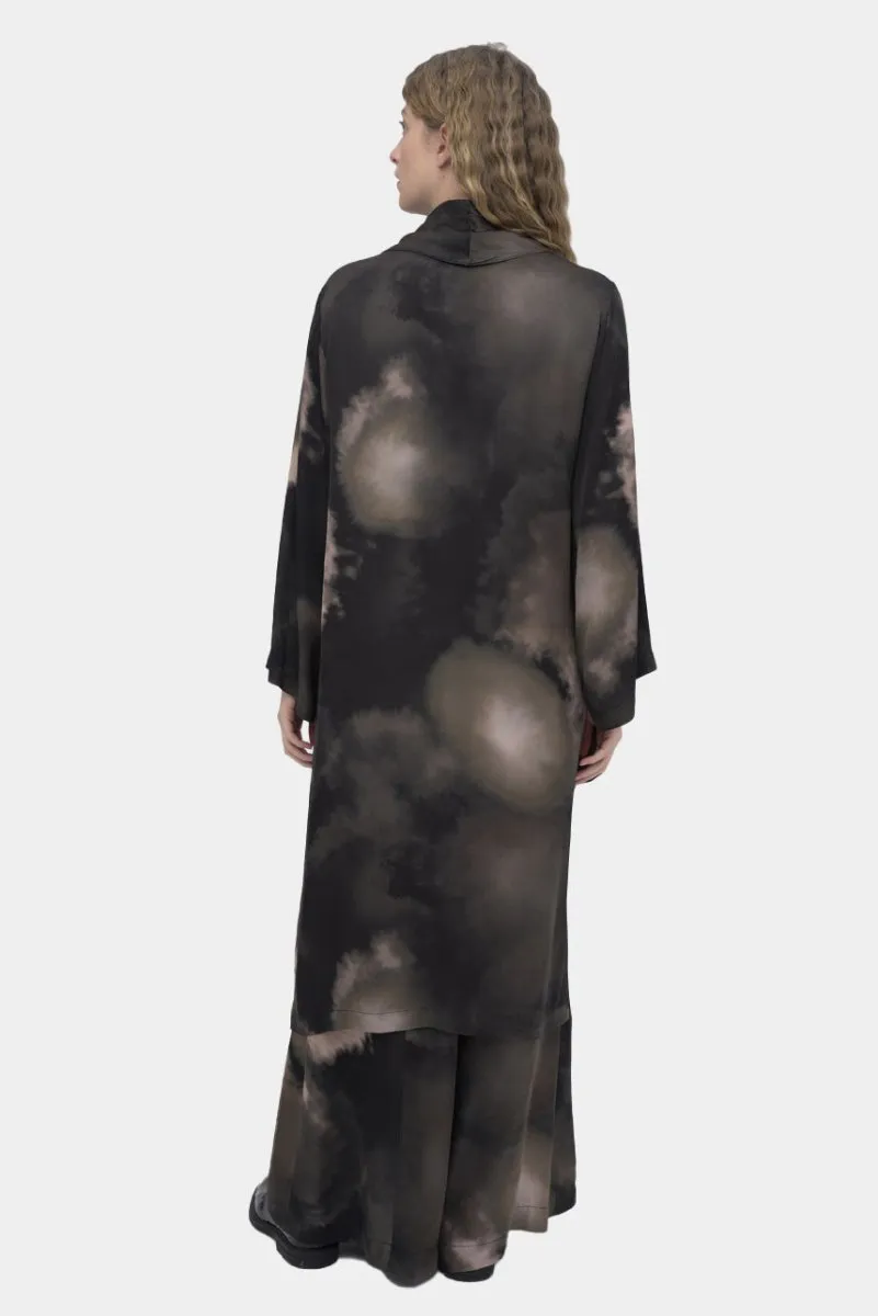 Tie-Dye Long Kimono